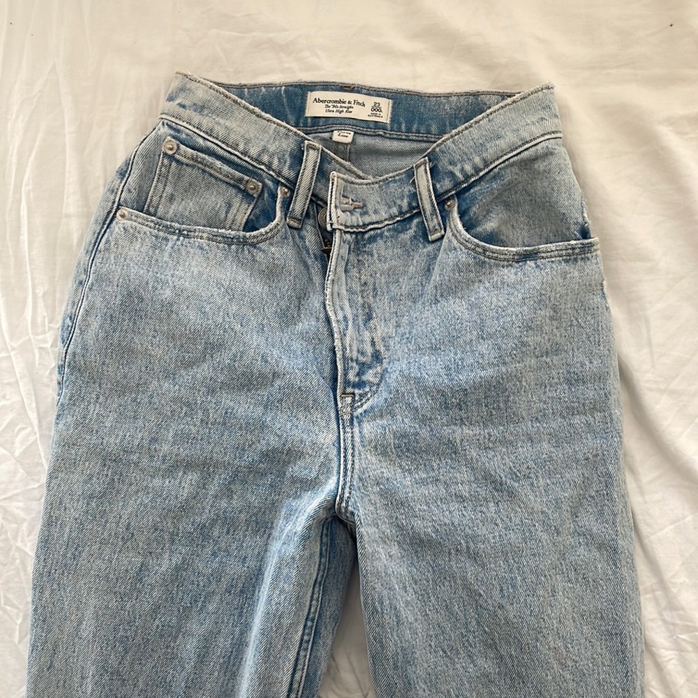 Curve love 90s straight ultra high rise jeans